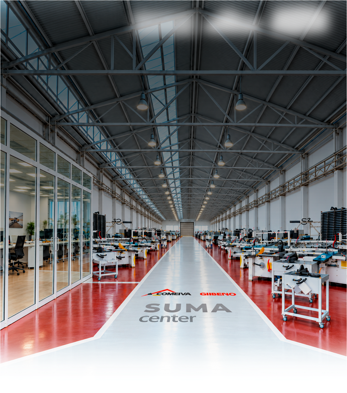 Interior de SUMA Center